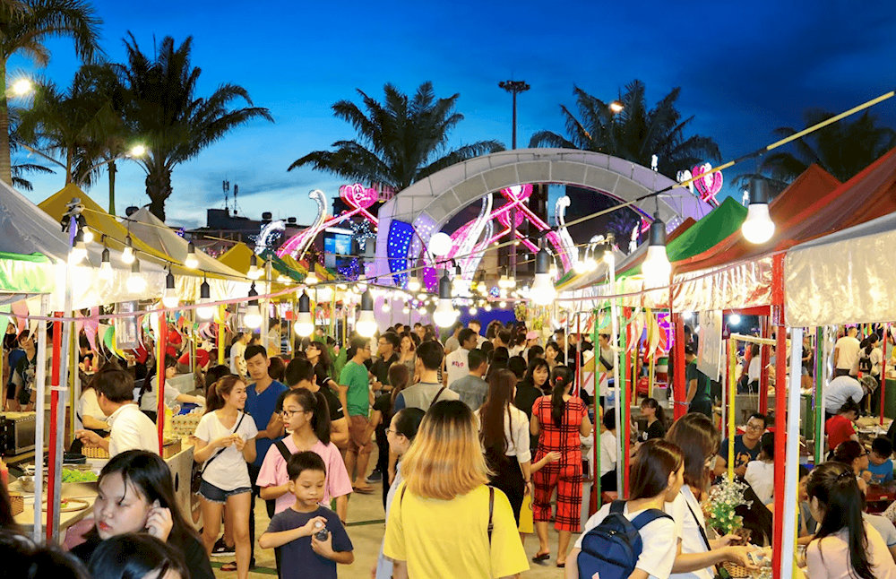 Entrance to the night market is free, you only need to budget for any food or purchases you choose to make